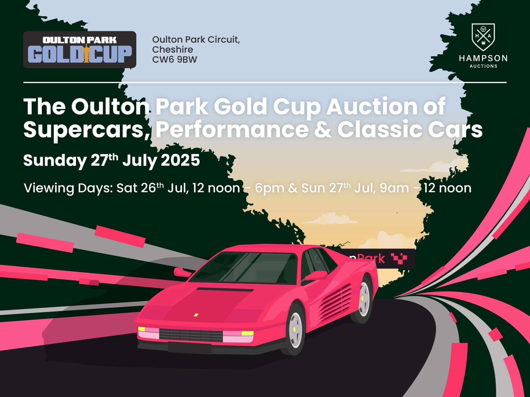 The Gold Cup 2025 Classic, Performance & Supercar Auction